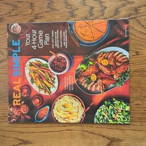 Real Simple Magazine November 2023 Your 4-Hour Game Plan